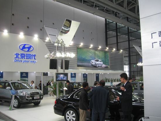 2009年南寧國際車展北京現(xiàn)代汽車圖片